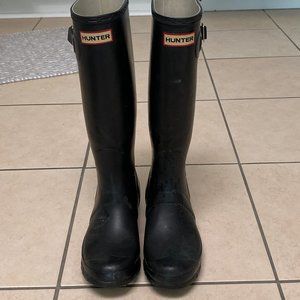 Black Hunter Original Boots Size 7F